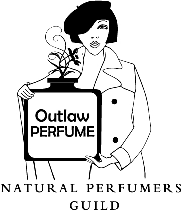 Outlaw Perfume project artwork from the Natural Perfumers Guild
